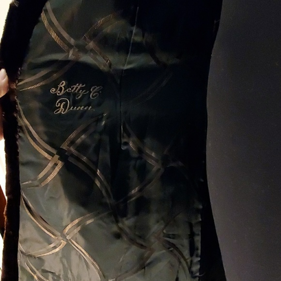 Mink collar Fur Coat - Picture 7 of 8